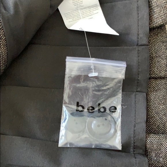 Bebe Brown Two Piece Skirt Suit. - Picture 6 of 10